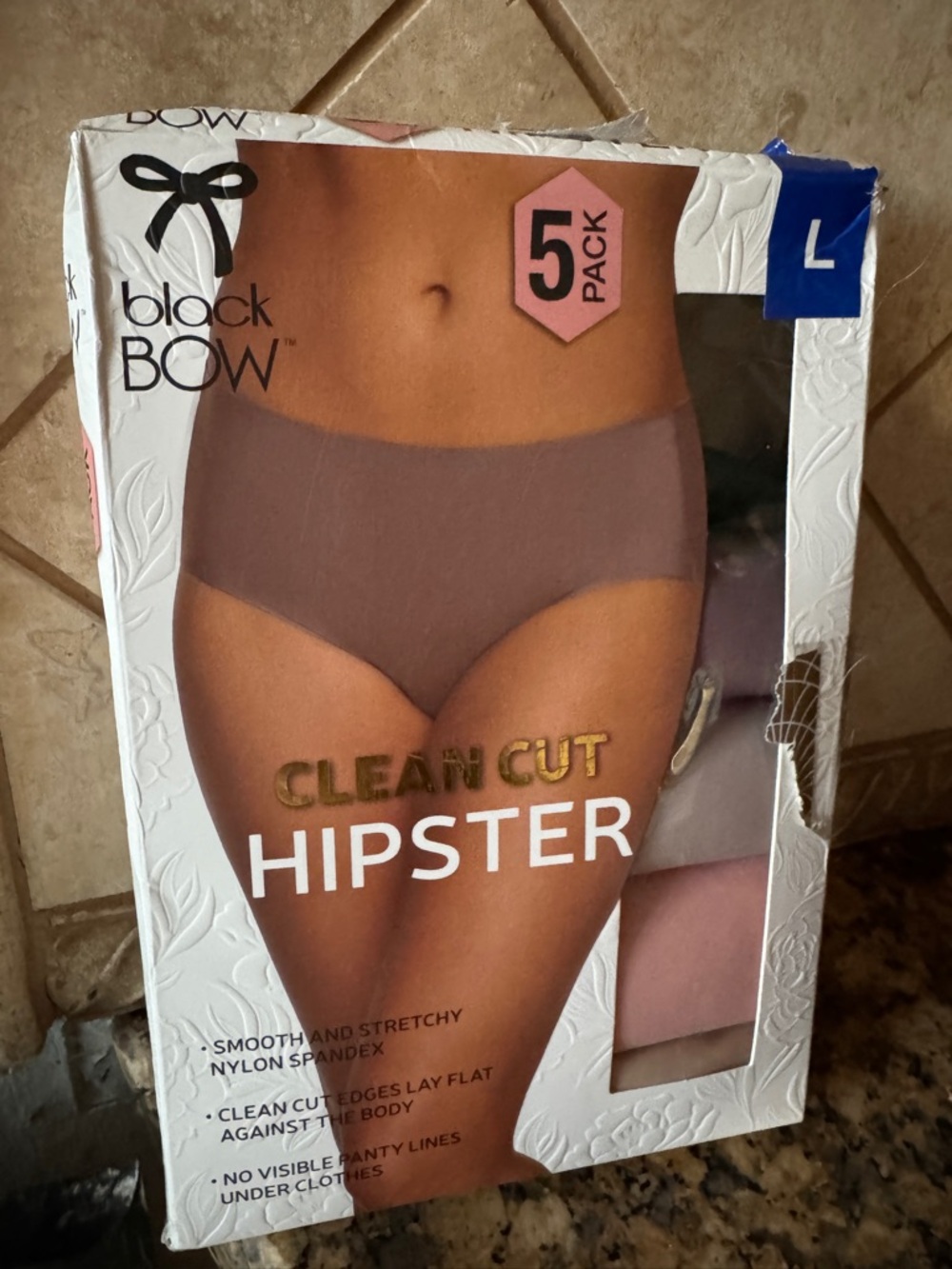 Clean Cut Hipster Underwear -package of 5 large